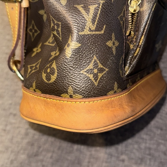 Vtg Louis Vuitton Montsouris MM Monogram Vintage Backpack 90s cute retro - Picture 10 of 16